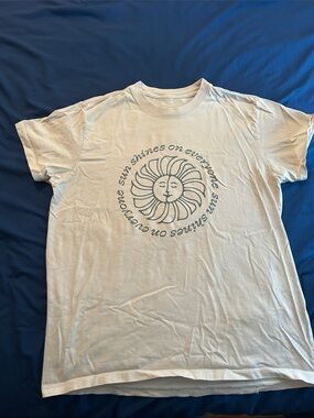 Katin Cream Short-Sleeve Tee with Sun Graphic
